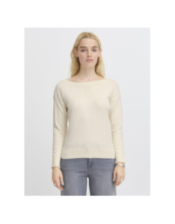 Pull ihsella blanc femme - Ichi