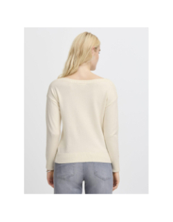 Pull ihsella blanc femme - Ichi
