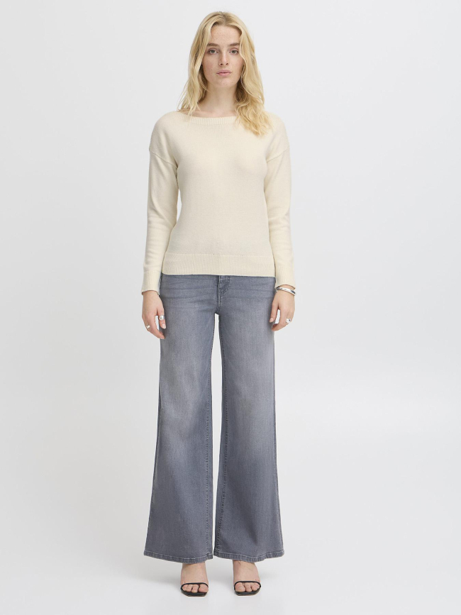 Pull ihsella blanc femme - Ichi