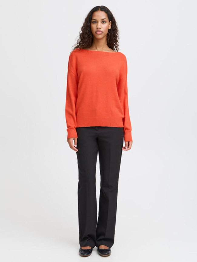 Pull ihsella orange femme - Ichi