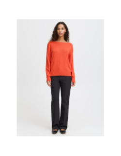 Pull ihsella orange femme - Ichi