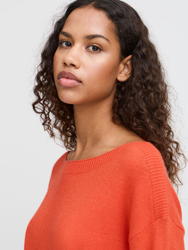 Pull ihsella orange femme - Ichi