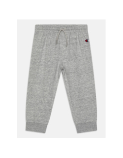 Ensemble sweat zippé capuche et jogging bleu gris enfant - Champion