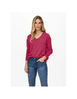 Pull col v elanora rose femme - Jdy