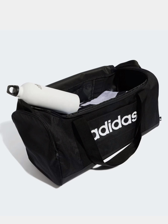 Sac de sport linear duff S logo noir - Adidas