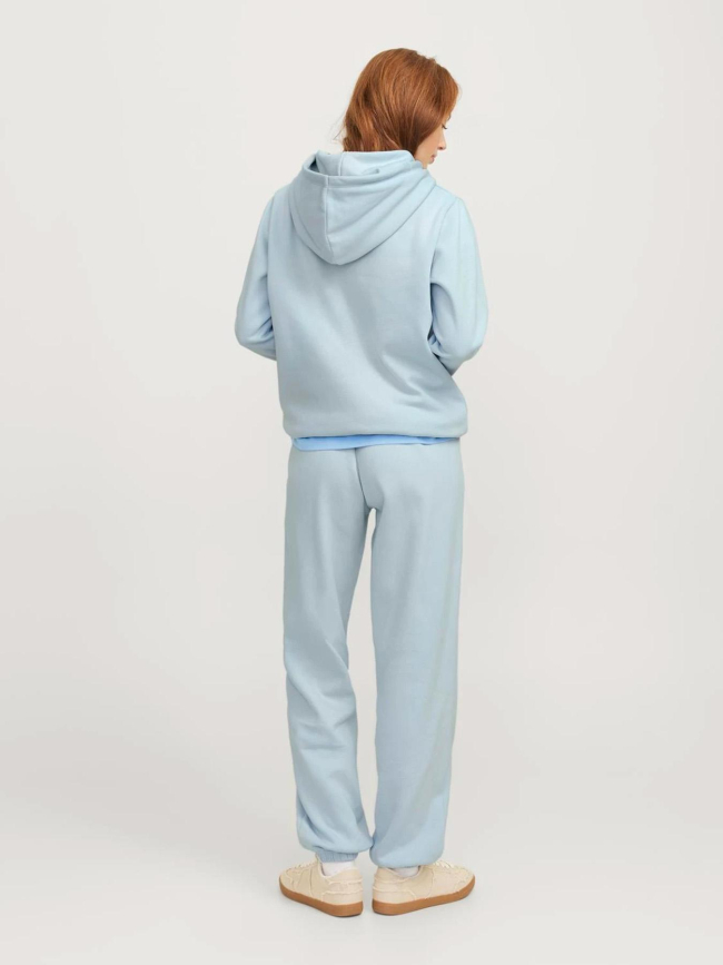 Sweat à capuche abbie relax skyway bleu femme - Jjxx