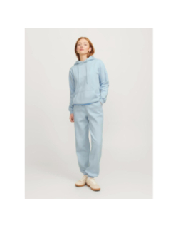Sweat à capuche abbie relax skyway bleu femme - Jjxx