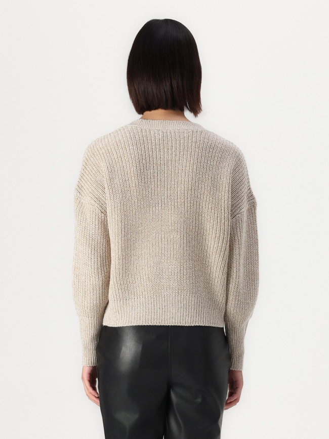 Gilet cardigan lea beige femme - Vero Moda