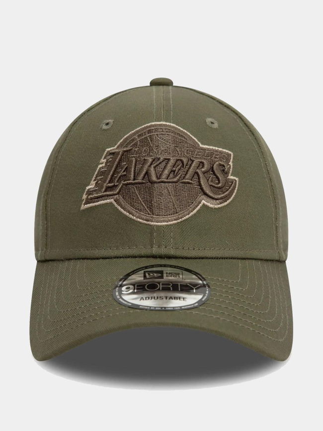 Casquette 9forty LA lakers team outline kaki adulte - New Era