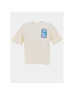 T-shirt logo santorini écru homme - Project X Paris