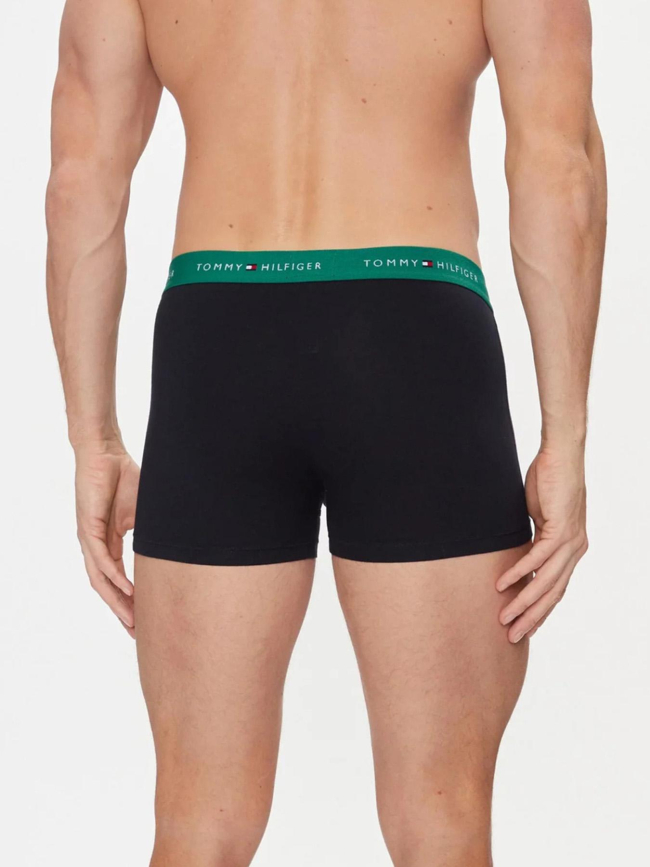 3 boxers signature élastique coloré noir homme - Tommy Hilfiger
