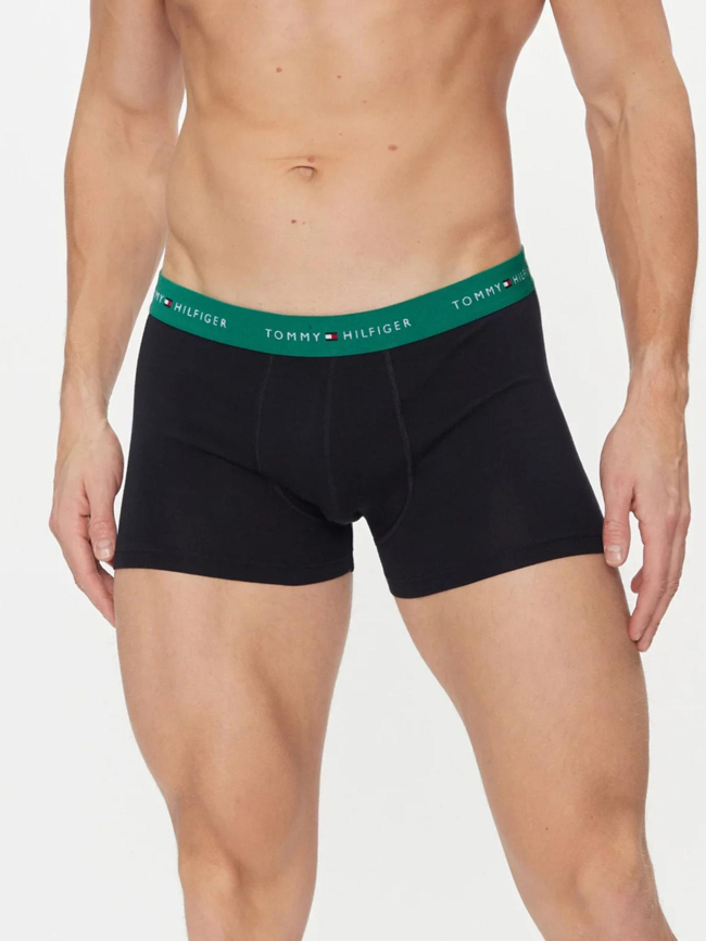 3 boxers signature élastique coloré noir homme - Tommy Hilfiger