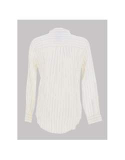 Chemisier rayé sabrina blanc femme - Only