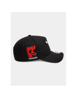 Casquette 9forty a-frame chicago bulls noir adulte - New Era