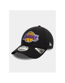 Casquette 9forty stretch snap LA lakers noir adulte - New Era