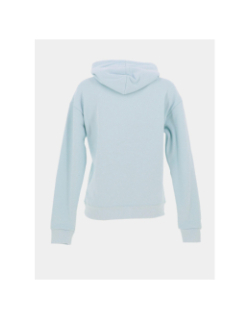 Sweat à capuche uni logo brodé bleu femme - Project X Paris