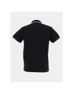 Polo stretch mc bilein bleu marine foncé homme - Sun Valley