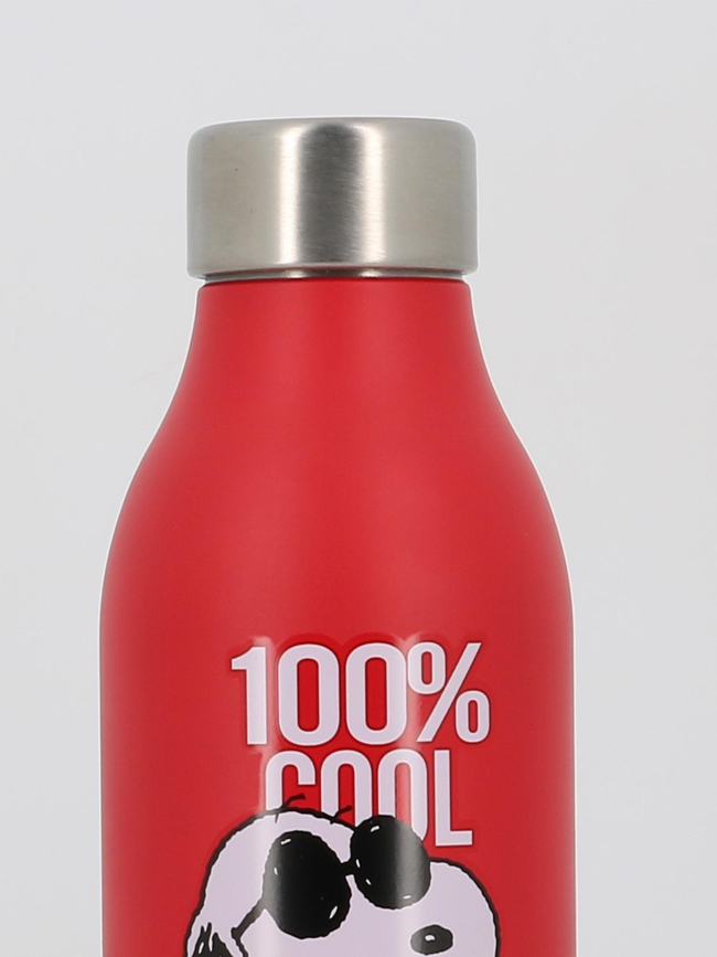 Bouteille isotherme 2.0 snoopy be cool rouge - Les Artistes