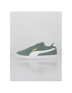 Baskets cuir suede club II vert enfant - Puma