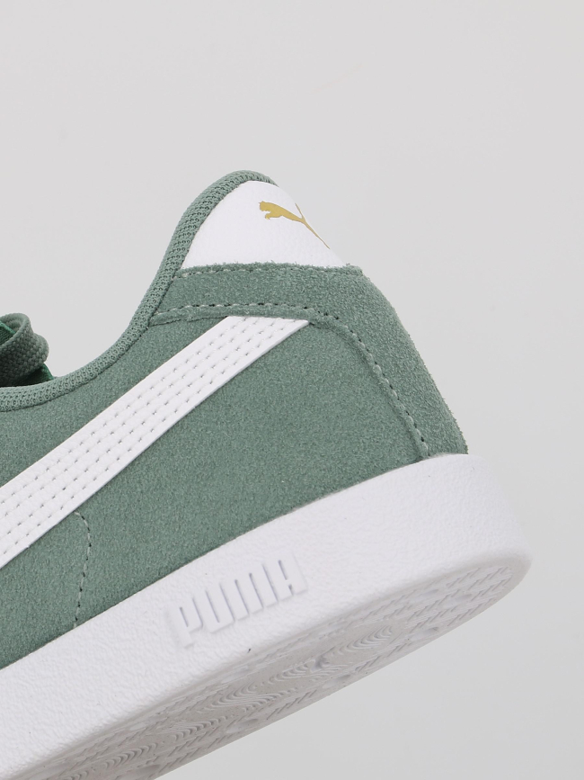 Baskets cuir suede club II vert enfant - Puma