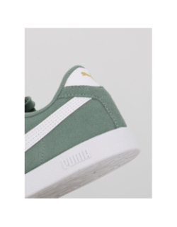 Baskets cuir suede club II vert enfant - Puma