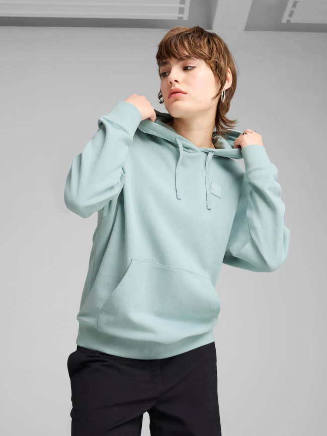 Sweat à capuche elevated comfort bleu femme - Puma