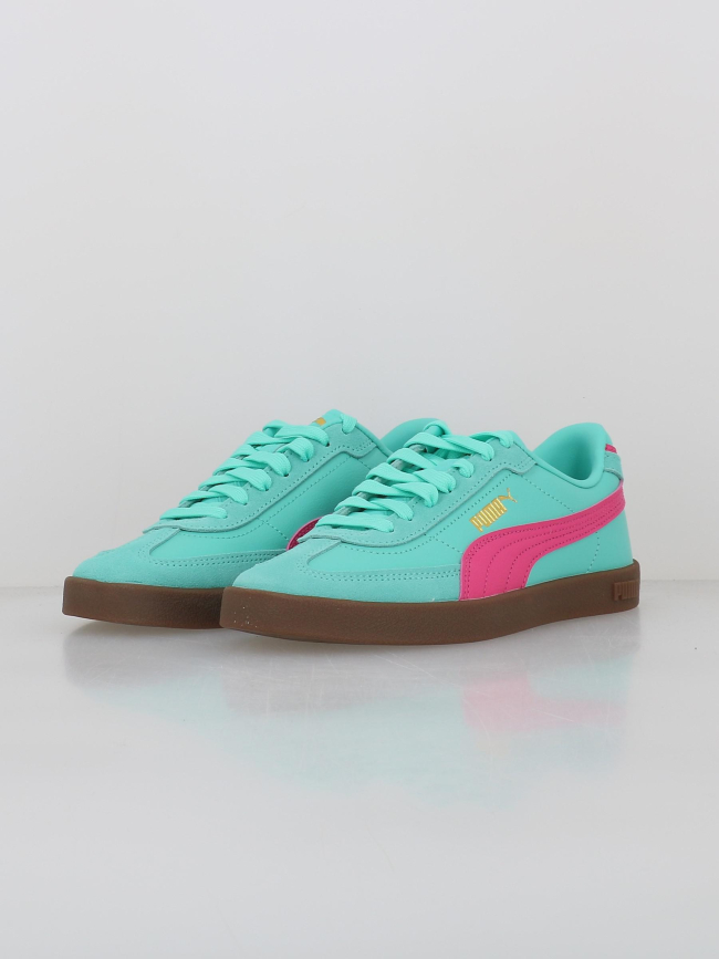 Baskets club 2 era vert rose enfant - Puma