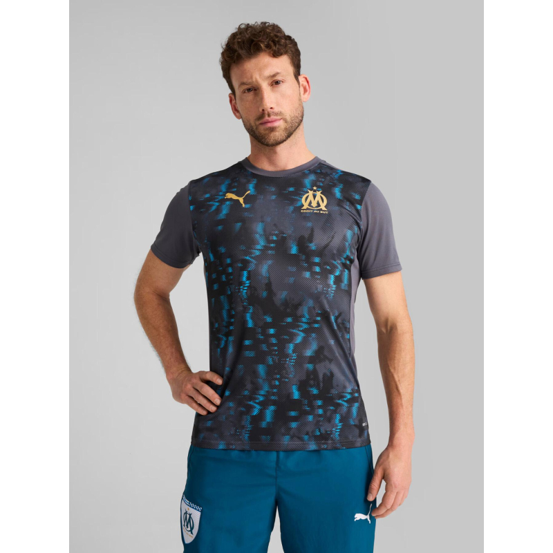 Maillot de football pré-match om 24/25 gris homme - Puma