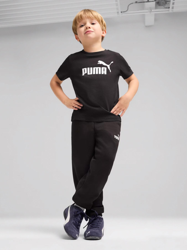Jogging essential no.1 logo noir enfant - Puma