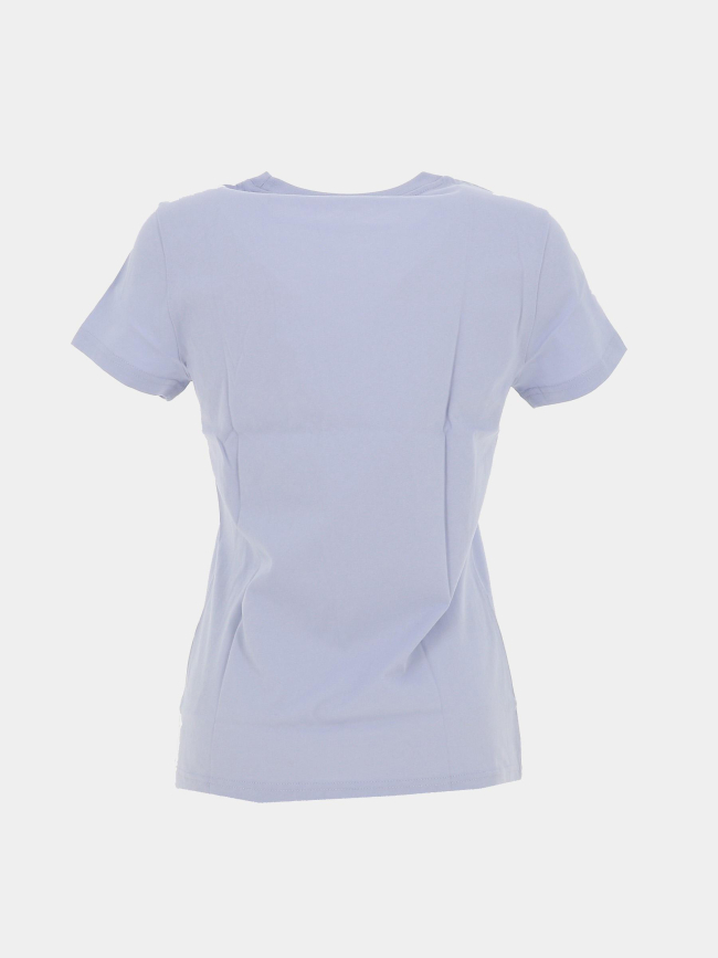 T-shirt essential petit logo bleu femme - Puma