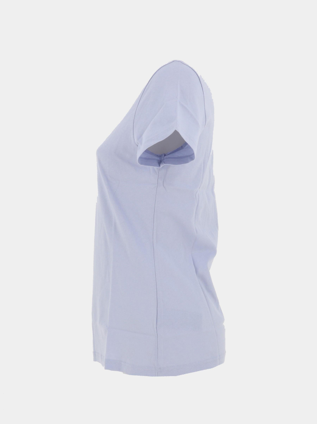 T-shirt essential petit logo bleu femme - Puma