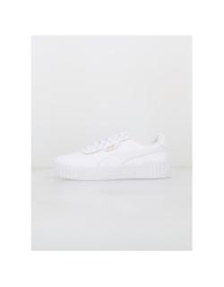 Baskets en cuir carina 3.0 blanc femme - Puma