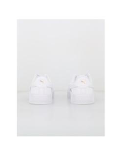 Baskets en cuir carina 3.0 blanc femme - Puma