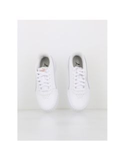 Baskets en cuir carina 3.0 blanc femme - Puma