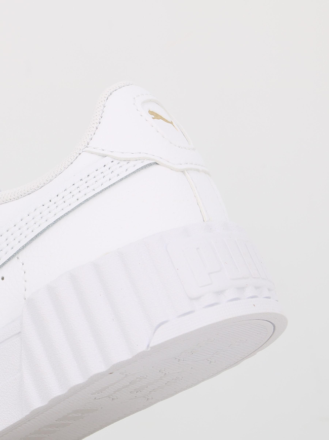 Baskets en cuir carina 3.0 blanc femme - Puma