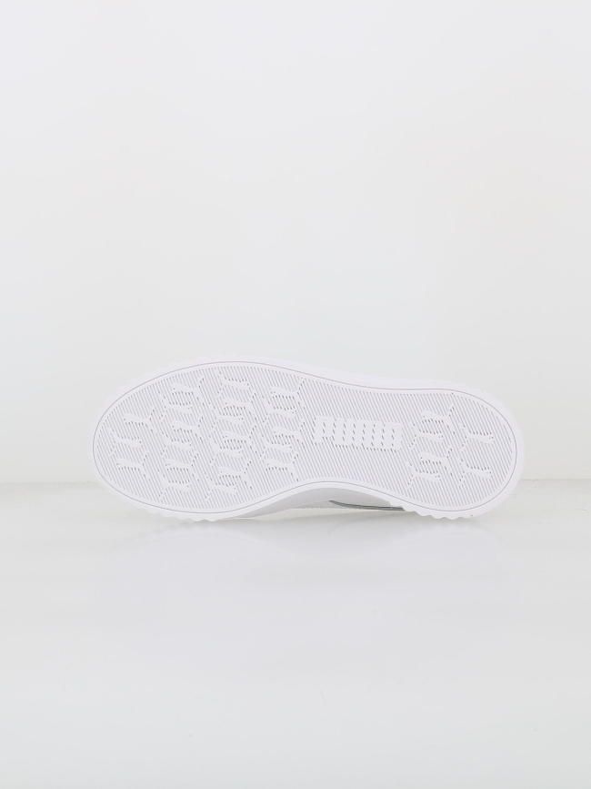 Baskets en cuir carina 3.0 blanc fille - Puma