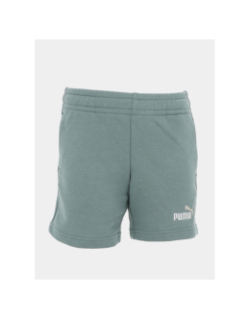 Short de sport essentials color no.1 logo vert enfant - Puma