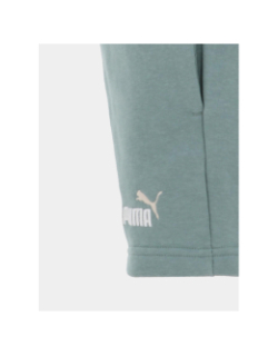 Short de sport essentials color no.1 logo vert enfant - Puma