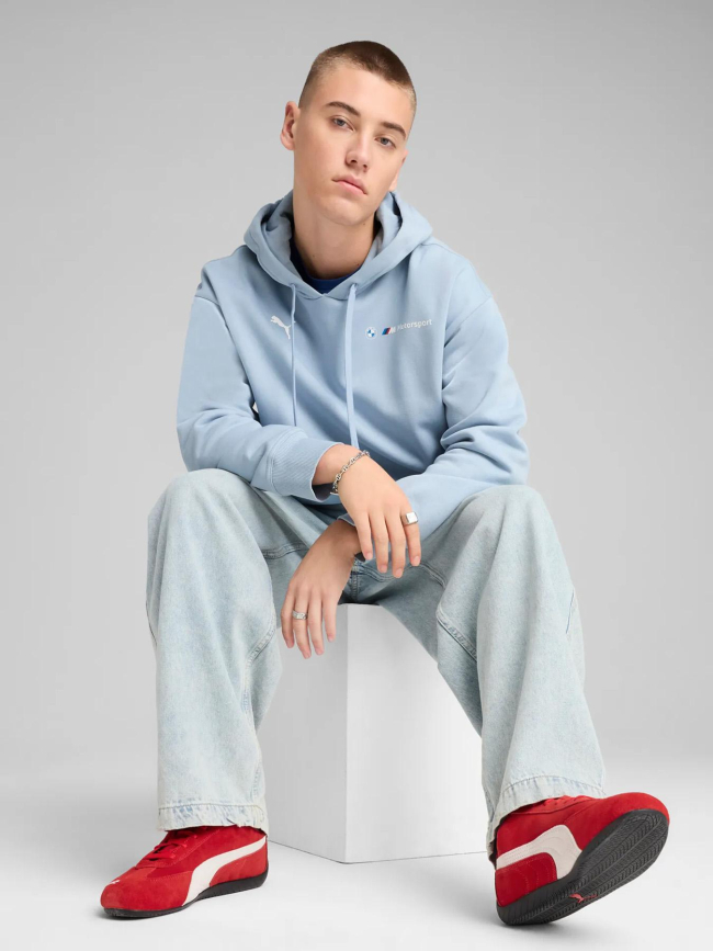 Sweat à capuche bmw motorsport bleu homme - Puma