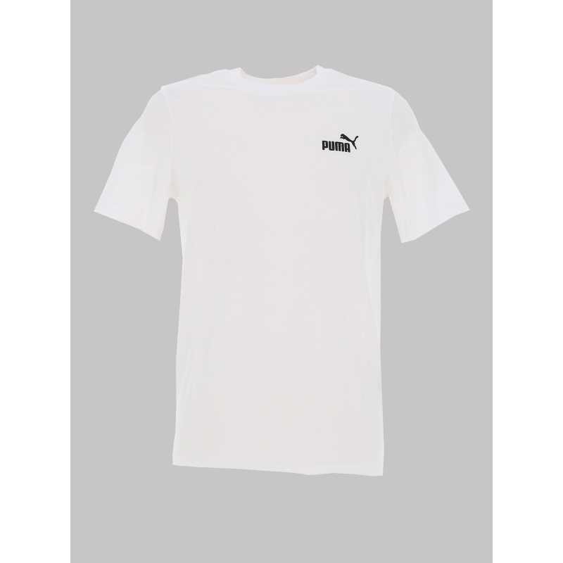 T-shirt à manches courtes ess no.1 logo blanc homme - Puma