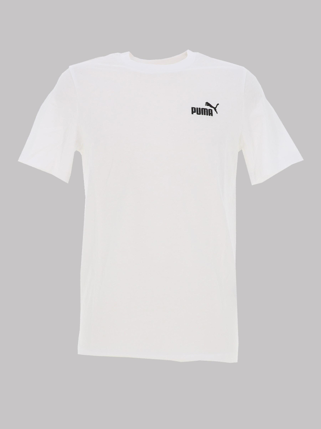 T-shirt à manches courtes ess no.1 logo blanc homme - Puma