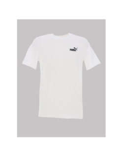 T-shirt à manches courtes ess no.1 logo blanc homme - Puma