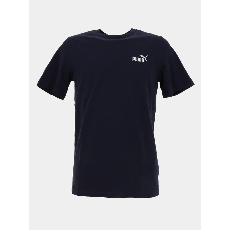 T-shirt manches courtes ess no.1 logo bleu marine homme - Puma