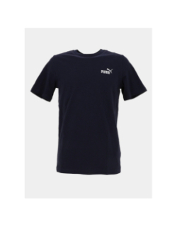 T-shirt manches courtes ess no.1 logo bleu marine homme - Puma