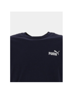 T-shirt manches courtes ess no.1 logo bleu marine homme - Puma