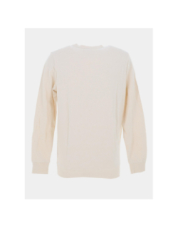 Sweat à col rond essentials elevated écru homme - Puma