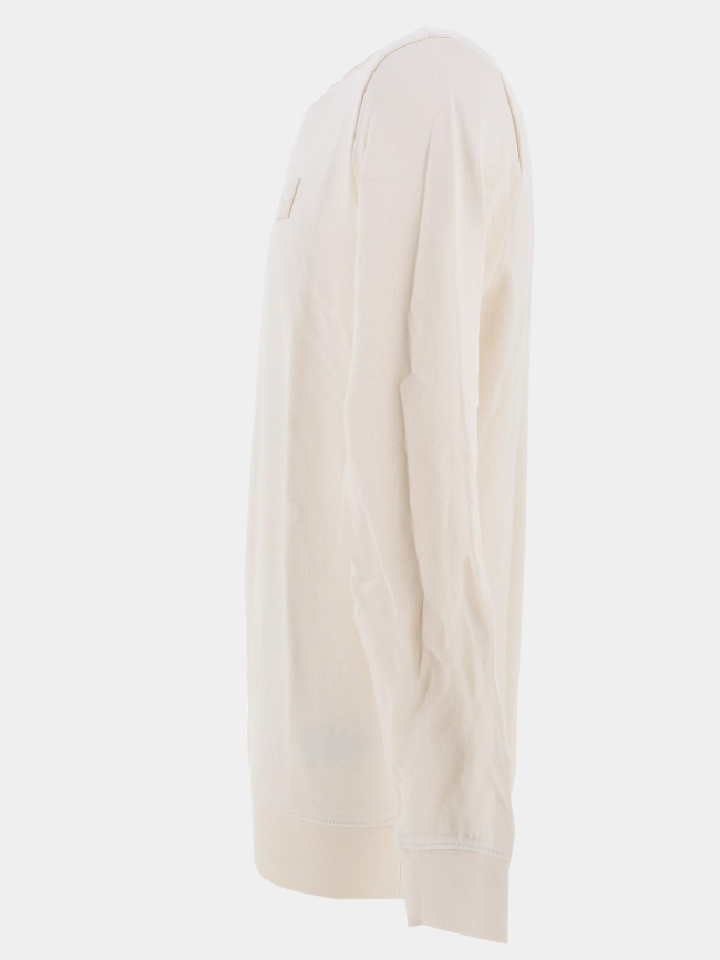 Sweat à col rond essentials elevated écru homme - Puma