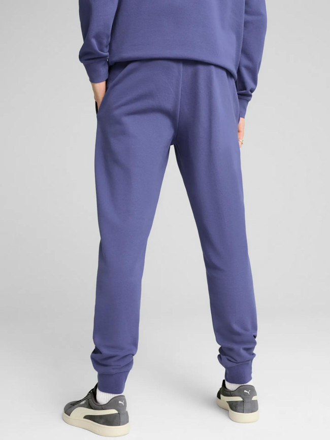 Pantalon jogging essentials elevated bleu marine homme - Puma