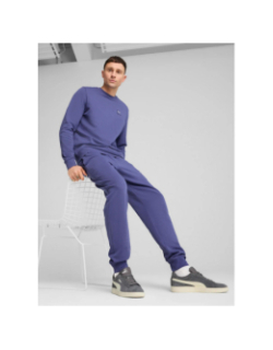 Pantalon jogging essentials elevated bleu marine homme - Puma