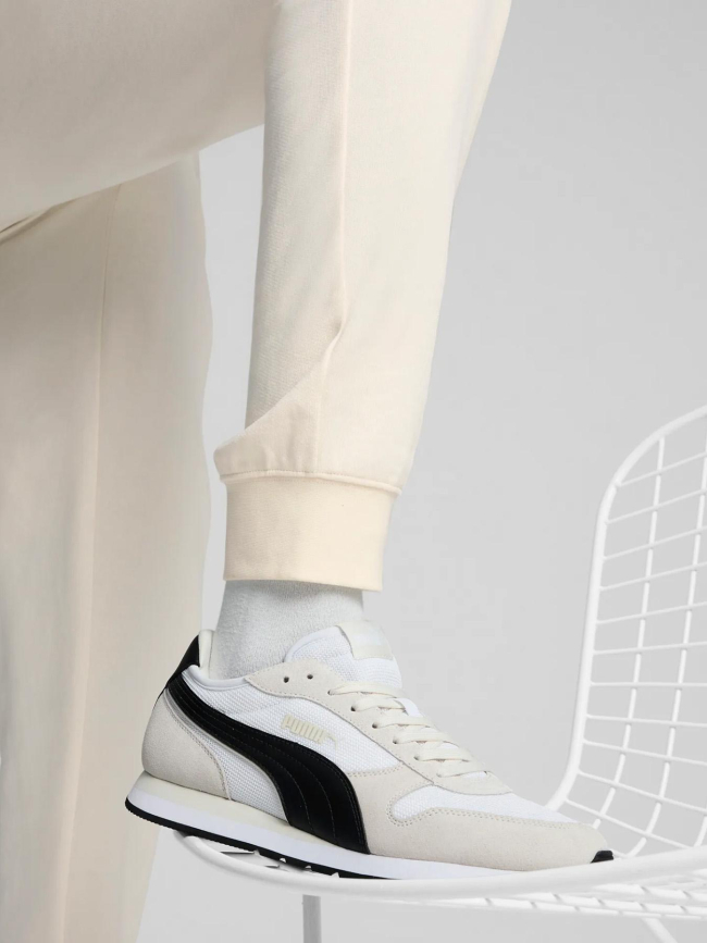 Pantalon jogging essentials elevated écru homme - Puma
